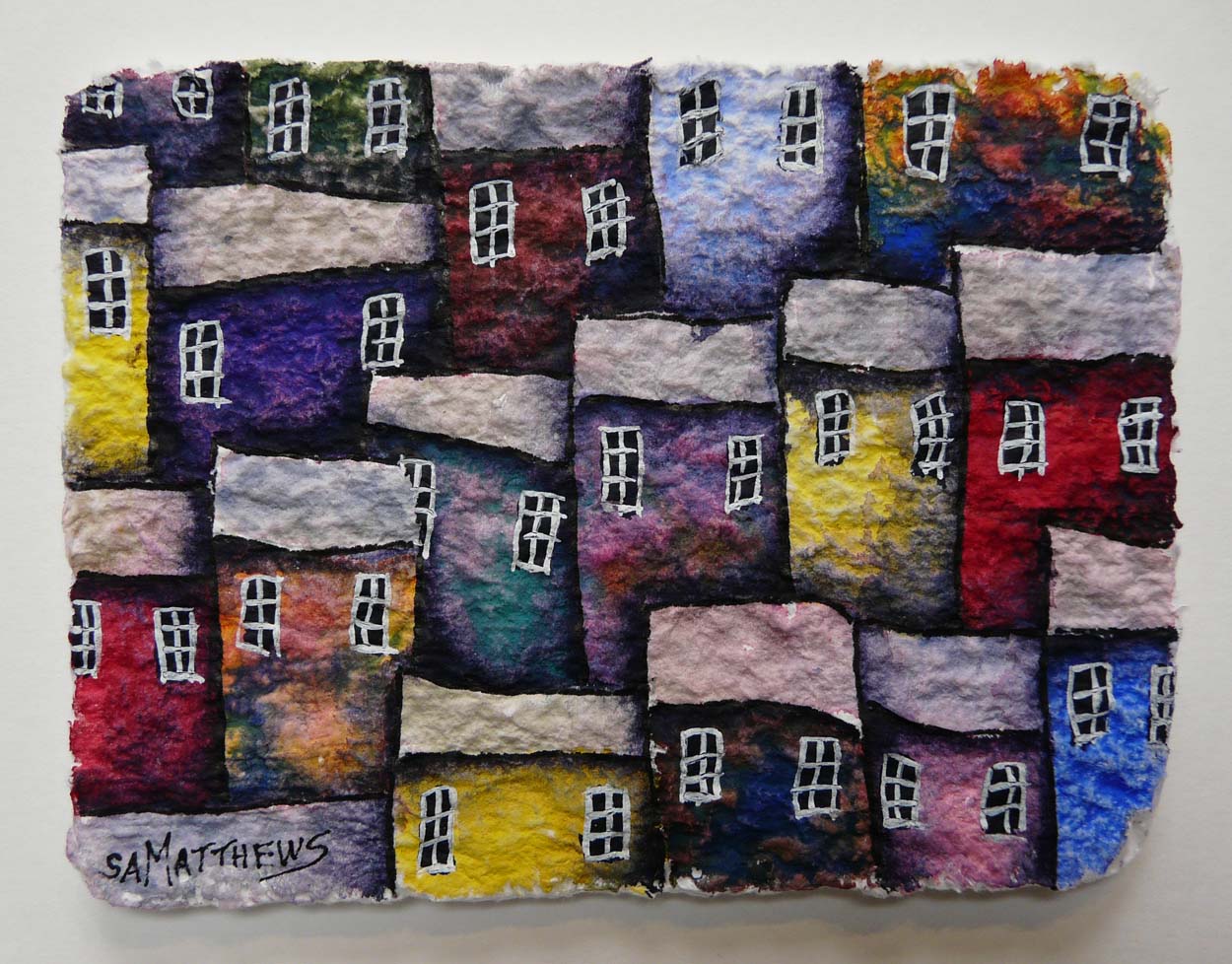 Terraced Rows V by Sam Matthews Terraced Rows V by Sam Matthews