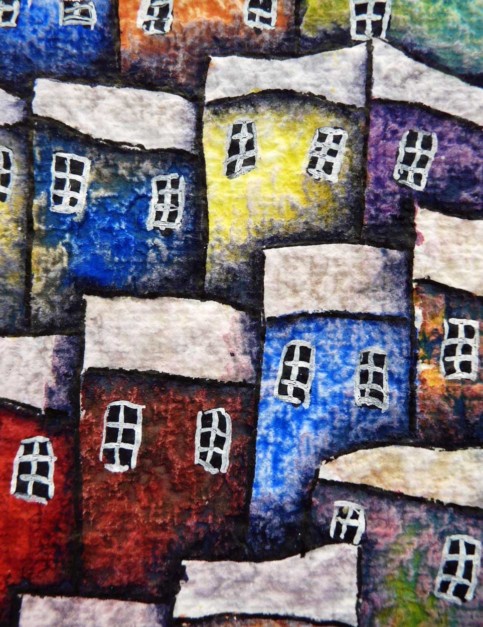 Terraced Heights I by Sam Matthews Terraced Heights I by Sam Matthews, Abstract | Landscape