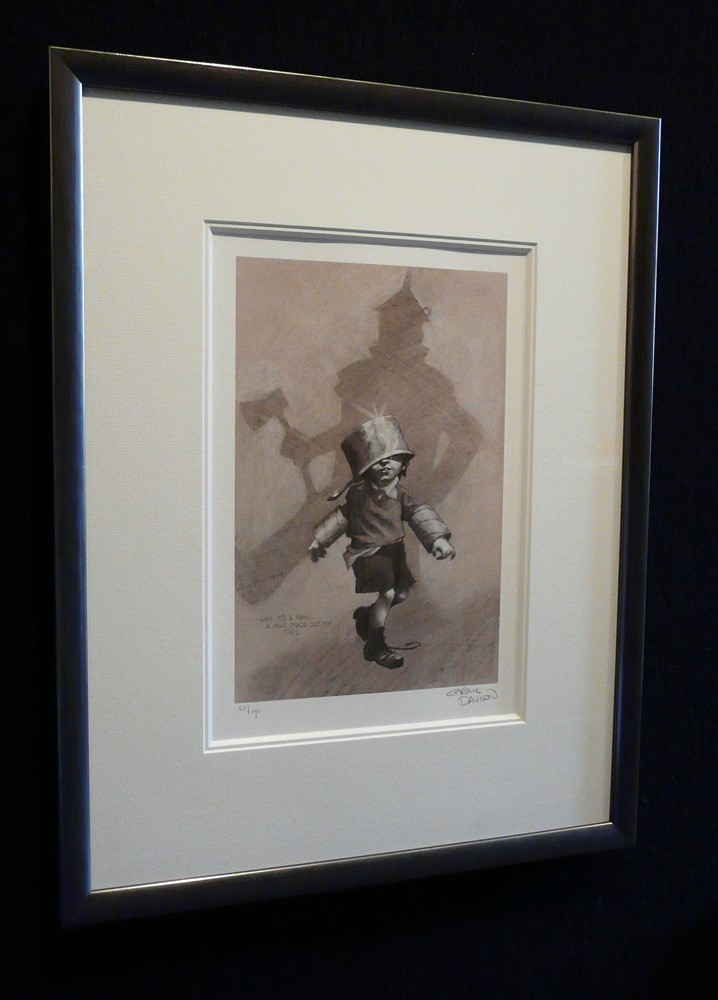 Why its a man, a man made of tin (Framed) by Craig Davison, Children | Film | Nostalgic