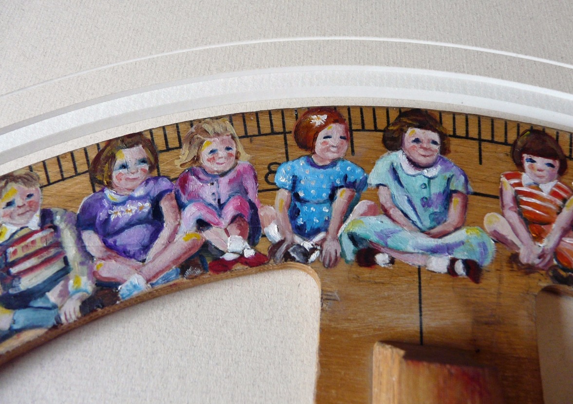 Round in Circles by Lindsay Madden, Children | Family | Nostalgic | Figurative | 3D