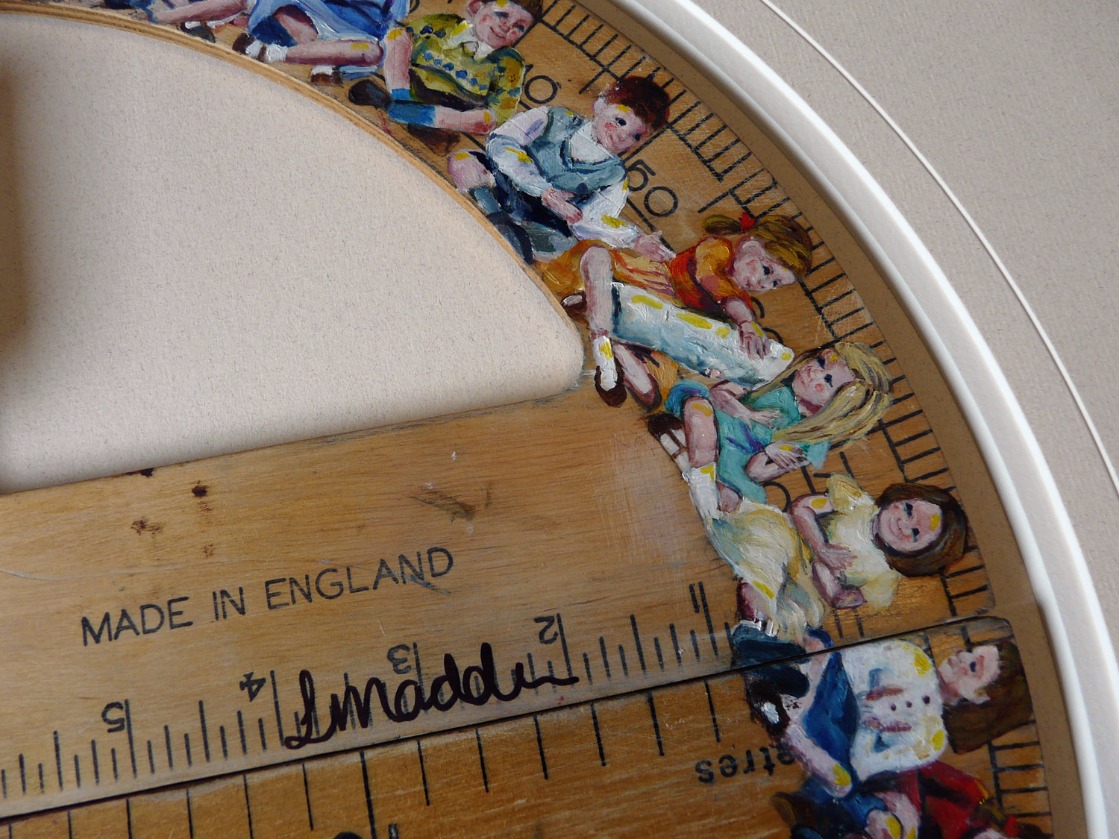 Round in Circles by Lindsay Madden Round in Circles by Lindsay Madden, Children | Family | Nostalgic | Figurative | 3D