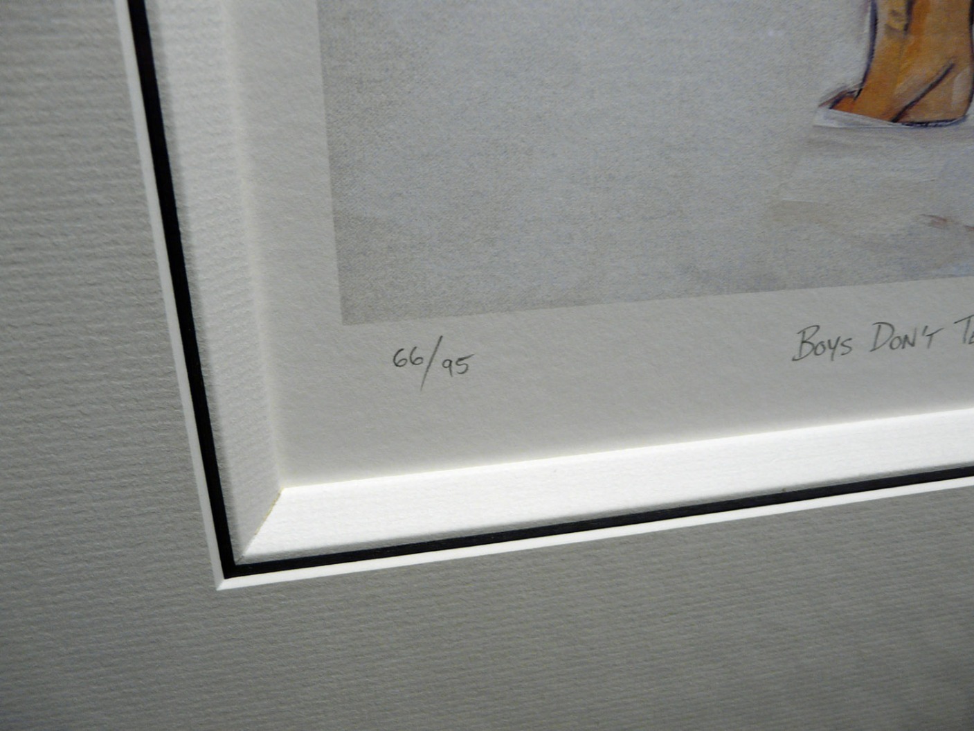 Boys Don't Tell by Todd White Boys Don't Tell by Todd White, Figurative | Abstract | Rare | Customer Sale