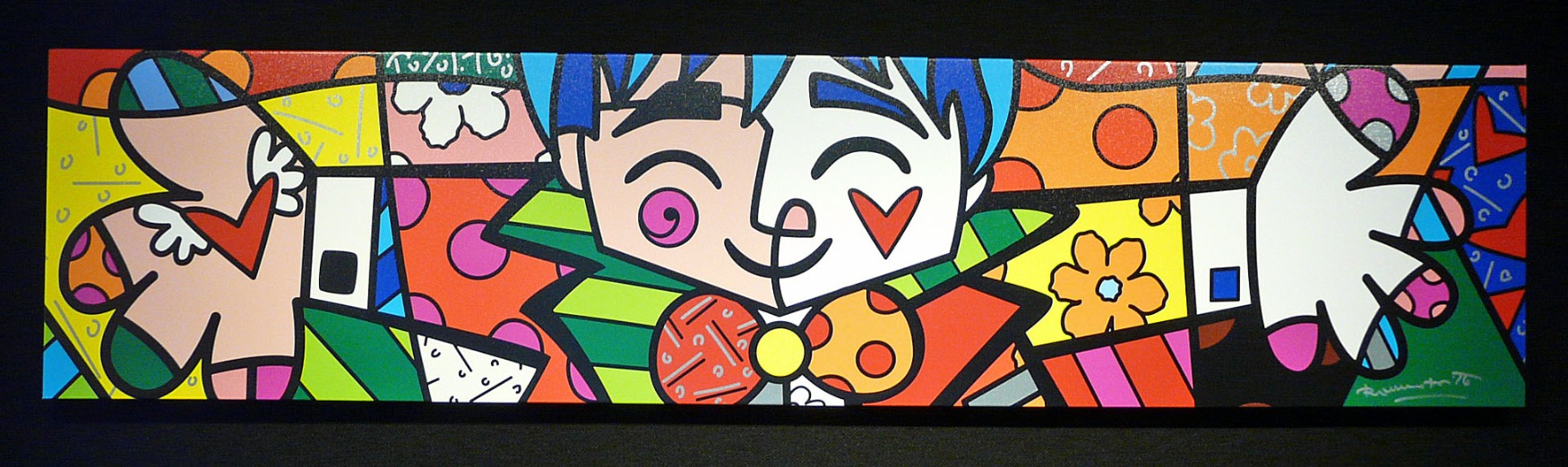 Big Hug by Romero Britto, Pop | Love | Family | Naive