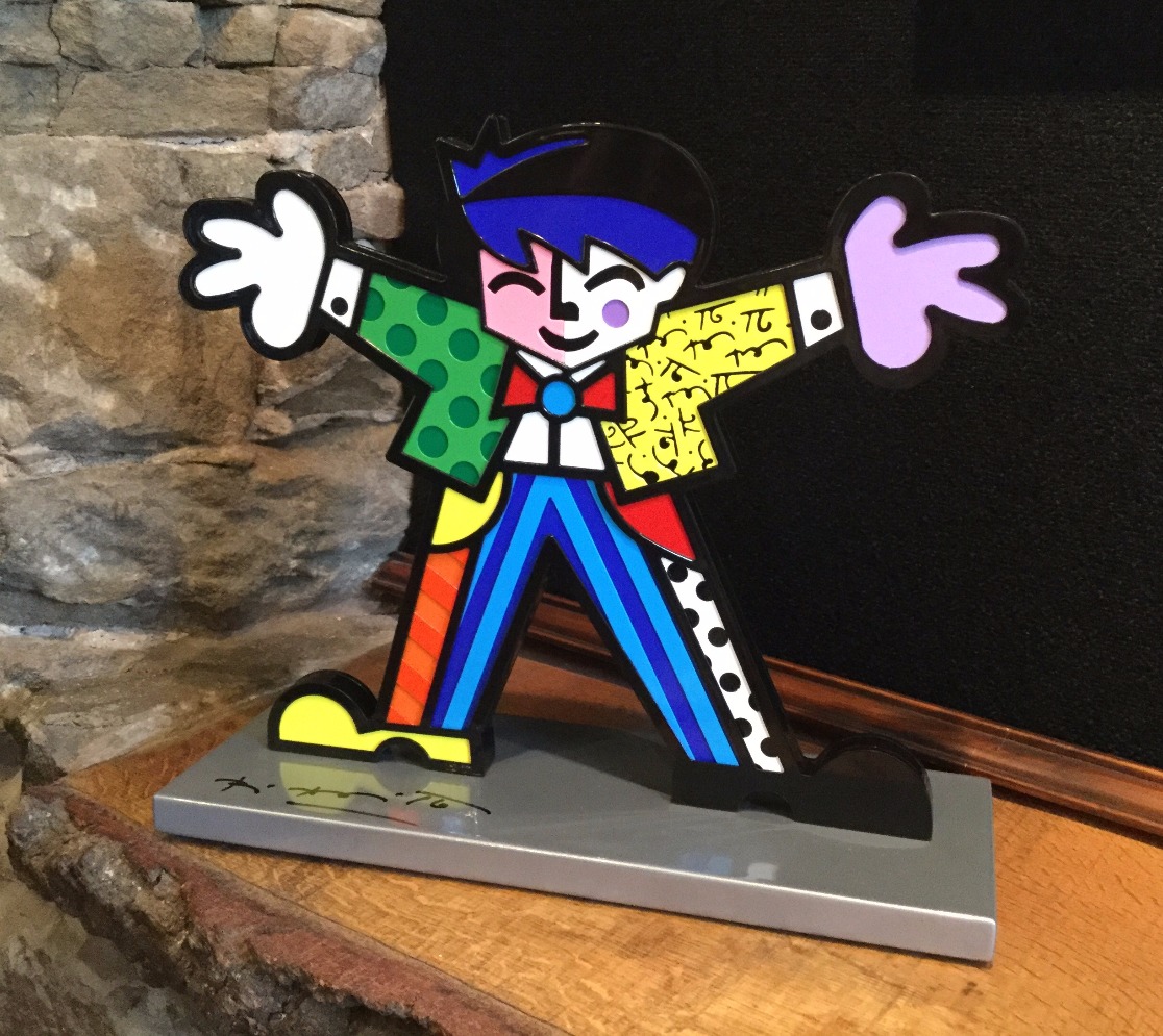 Big Hug by Romero Britto, Sculpture | Children | Family