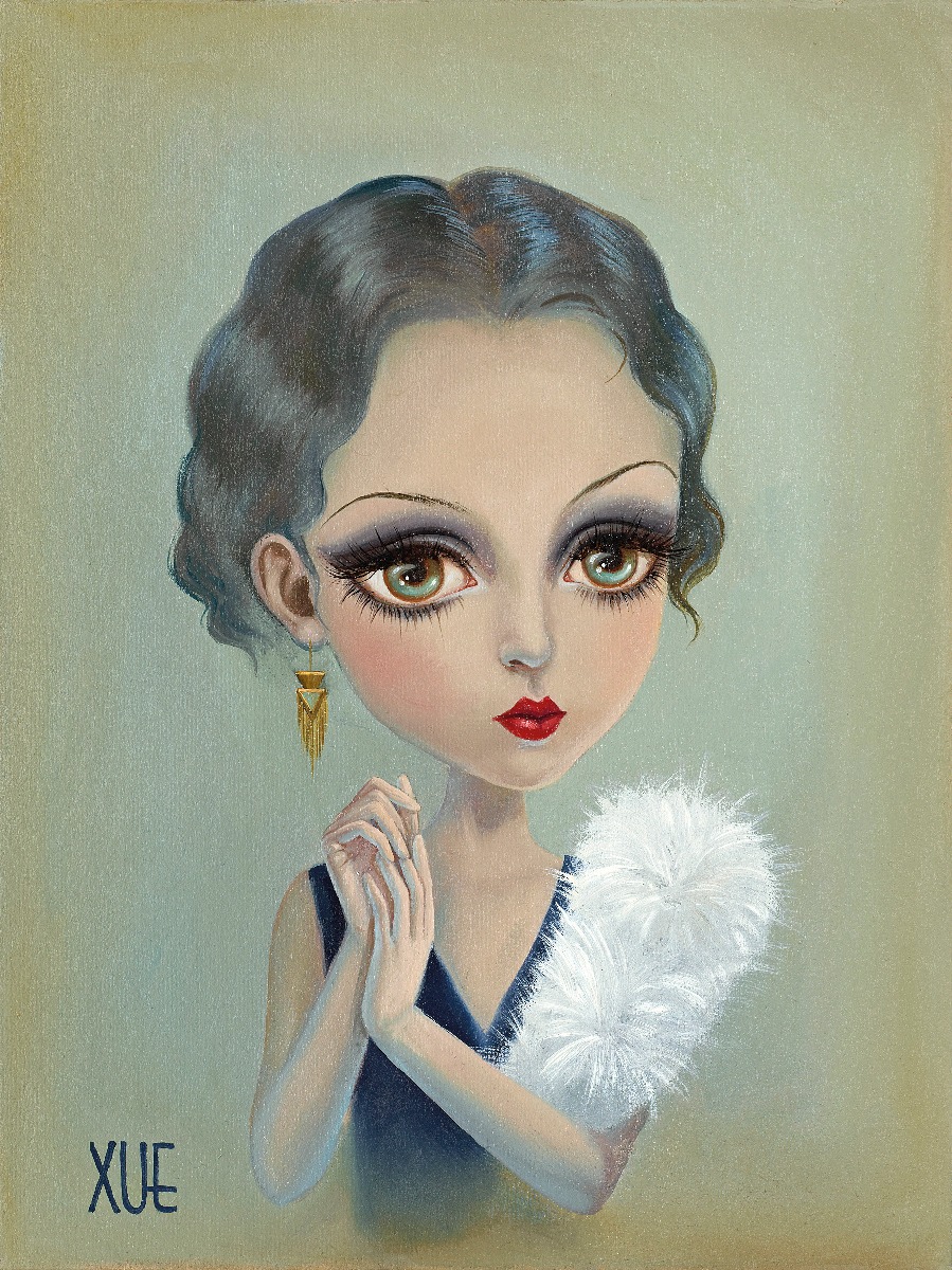 Diamonds For My Furs by Xue Wang Diamonds For My Furs by Xue Wang, Portrait