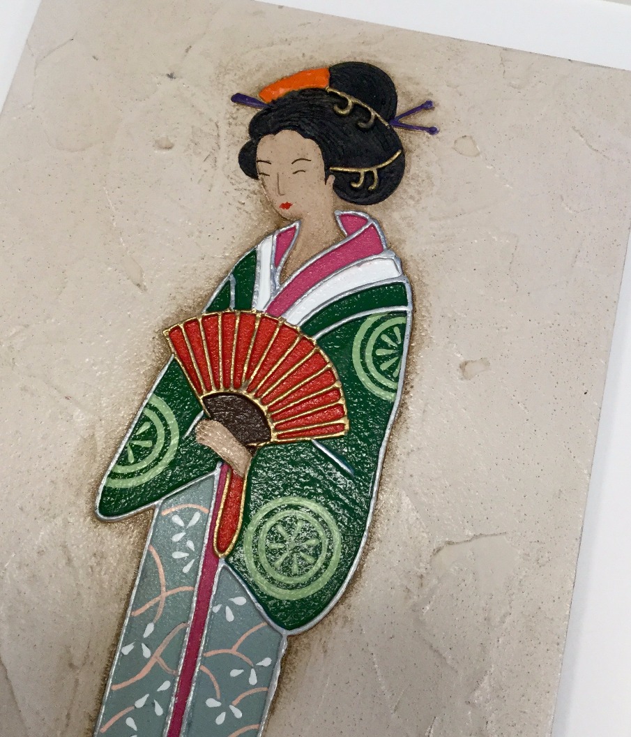 Geisha Girl I by Nuria Miro Almarache