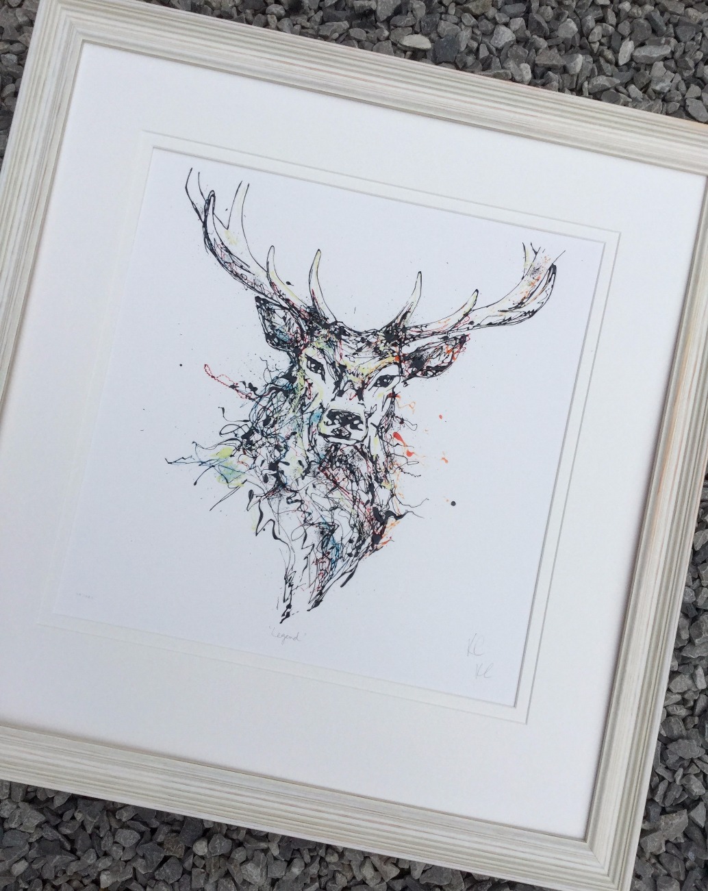 Legend by Kathryn Callaghan Legend by Kathryn Callaghan, Animals | Abstract
