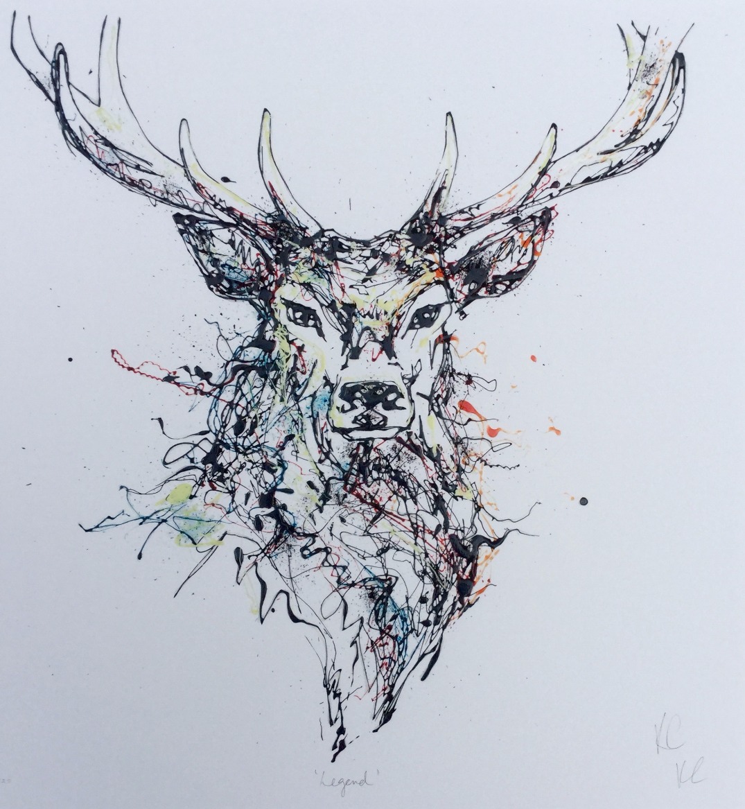 Legend by Kathryn Callaghan Legend by Kathryn Callaghan, Animals | Abstract