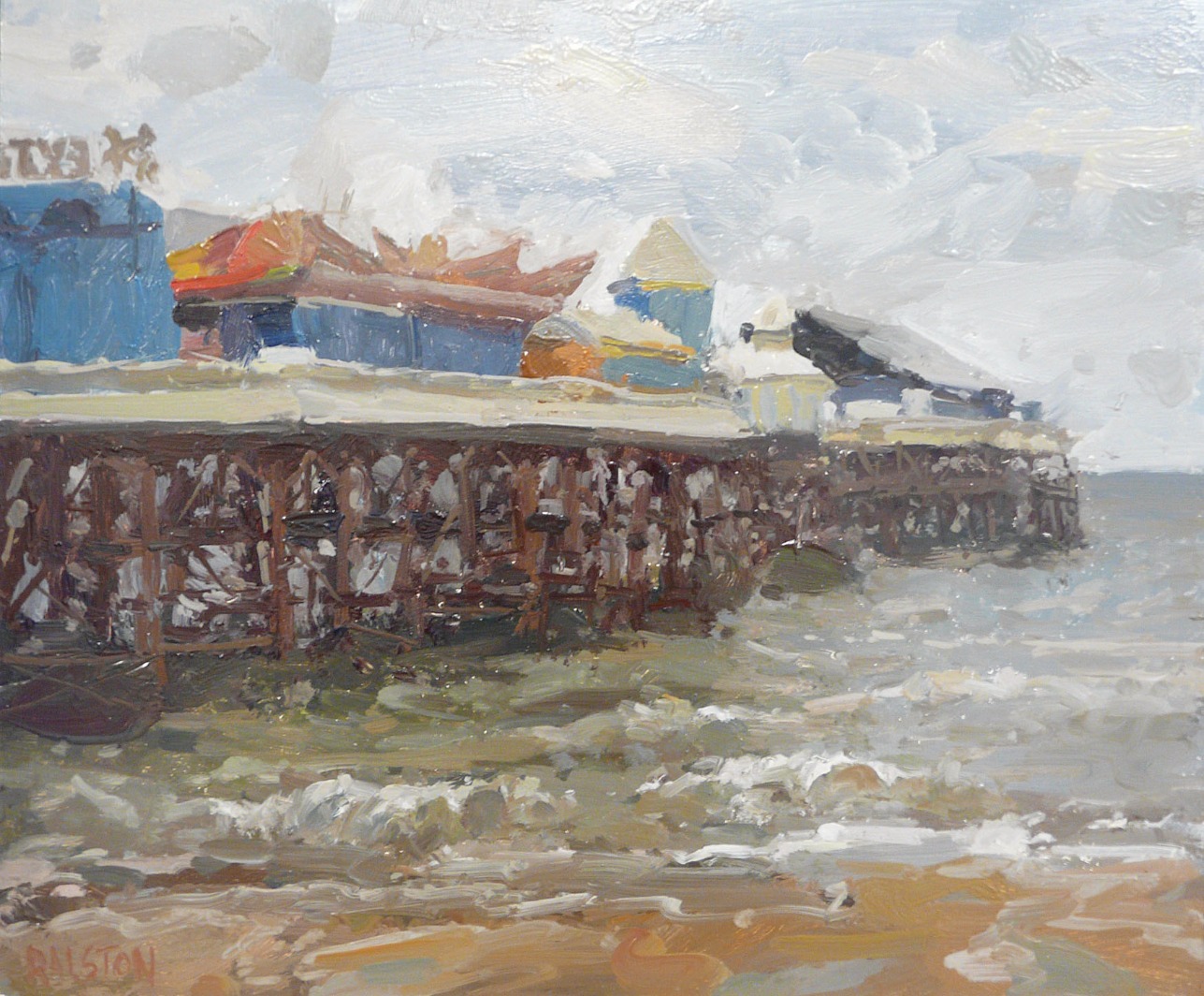 Central Pier, North Side by Adam Ralston, Sea | Northern | Nostalgic | Family