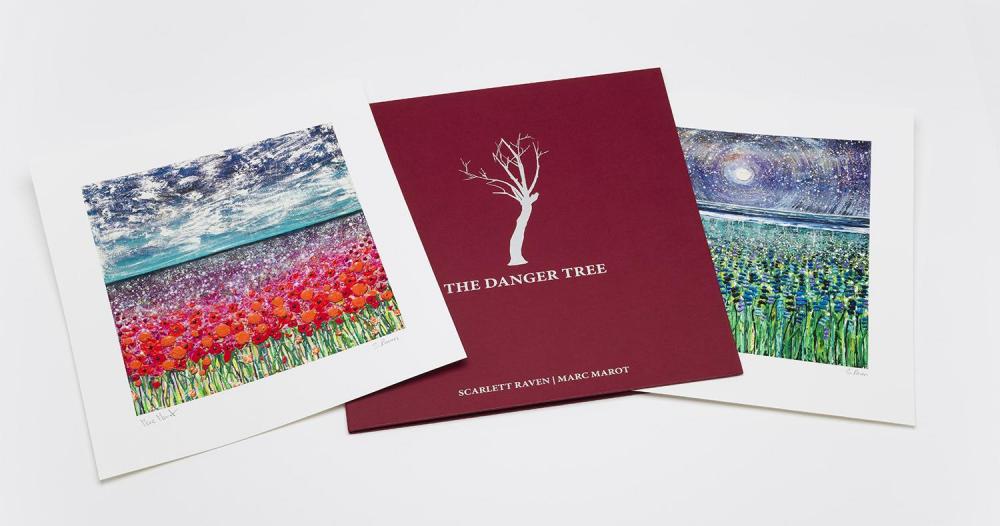 The Danger Tree Part III (Set of 6) by Scarlett Raven, Flowers | Landscape