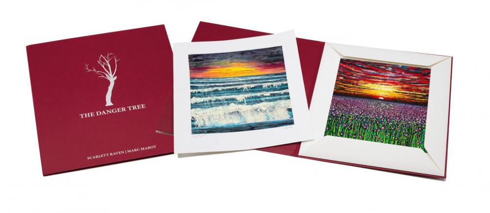 The Danger Tree V (Set of 4) by Scarlett Raven, Abstract | Flowers