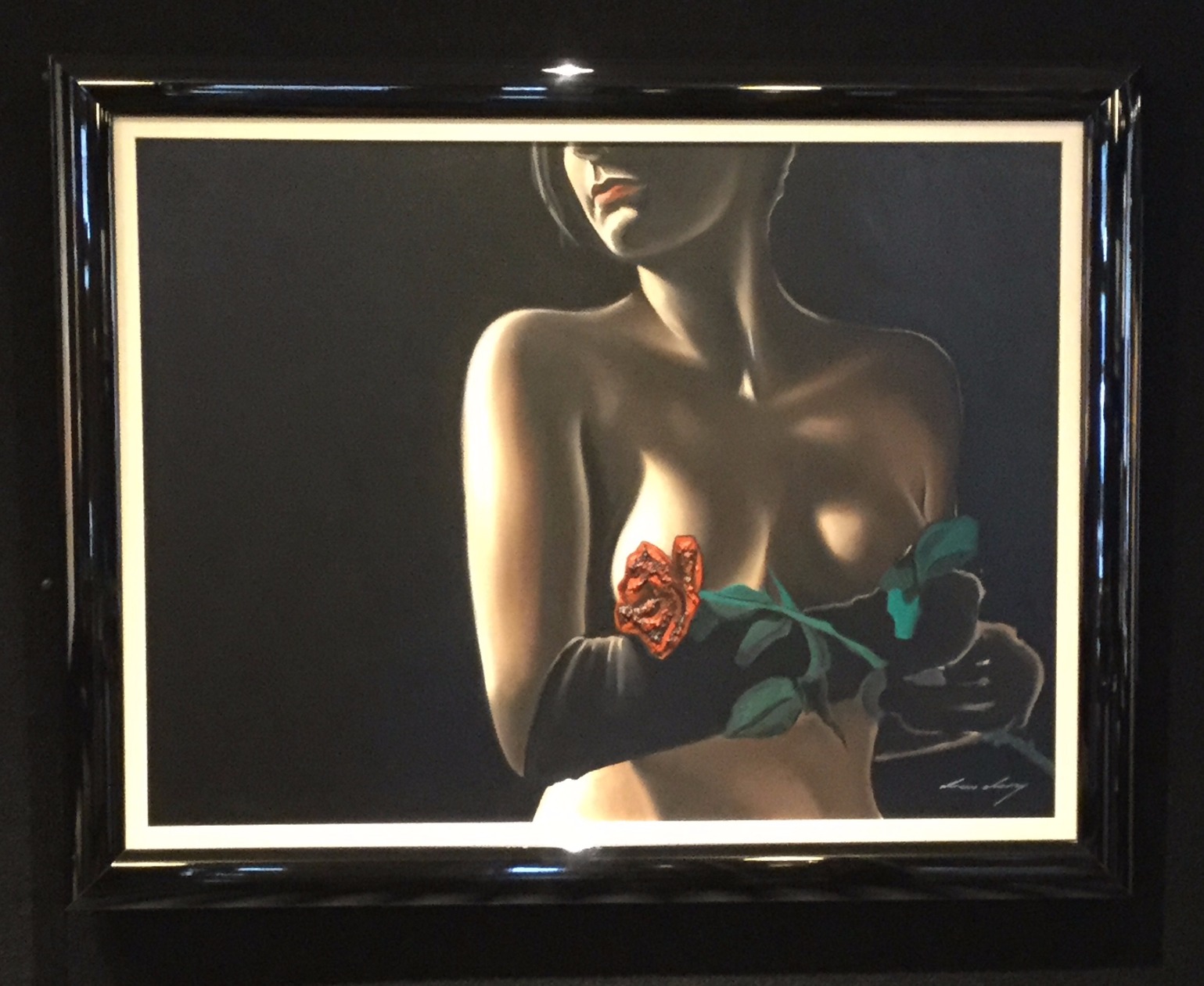 Red is the Rose by Drew Darcy, Nude | Customer Sale | Figurative