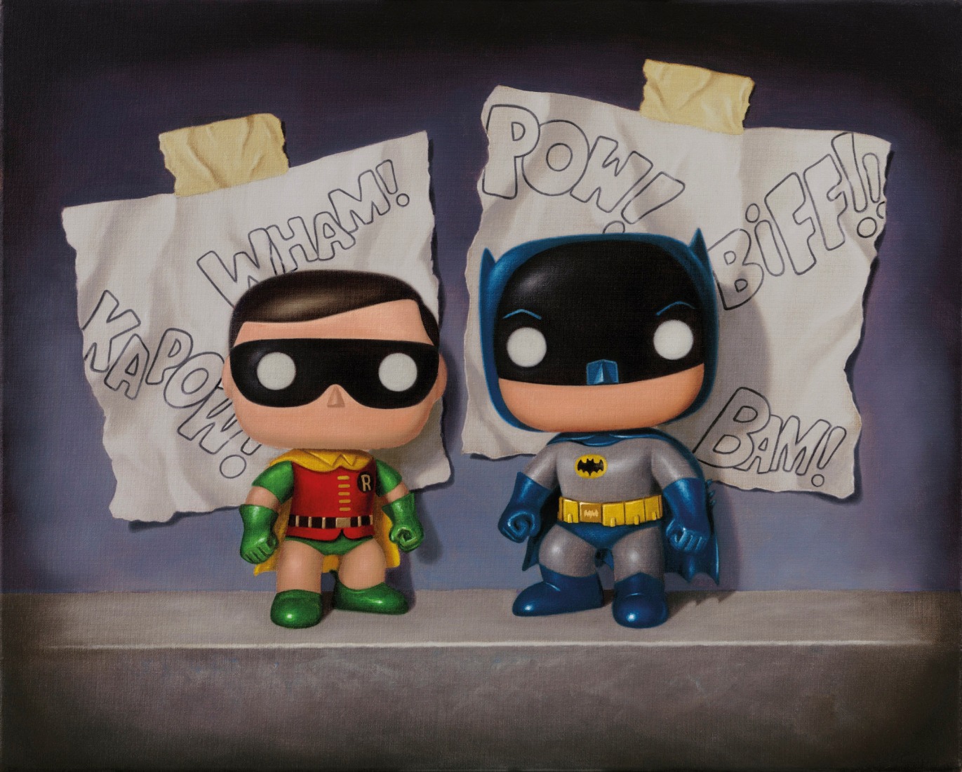 Dynamic Duo by Nigel Humphries, Comic | Film | Nostalgic | Batman | Robin