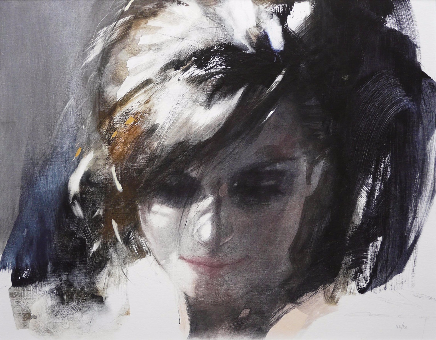 Yearning by Christine Comyn, Figurative | Portrait