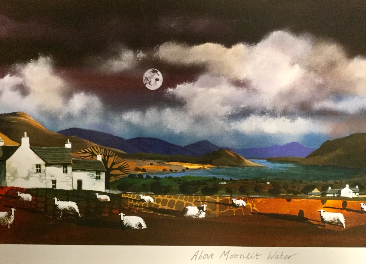 Above Moonlit Water by Nick Potter Above Moonlit Water by Nick Potter