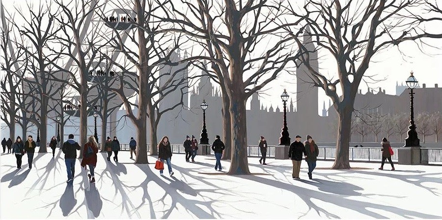 A View of Parliament by Jo Quigley
