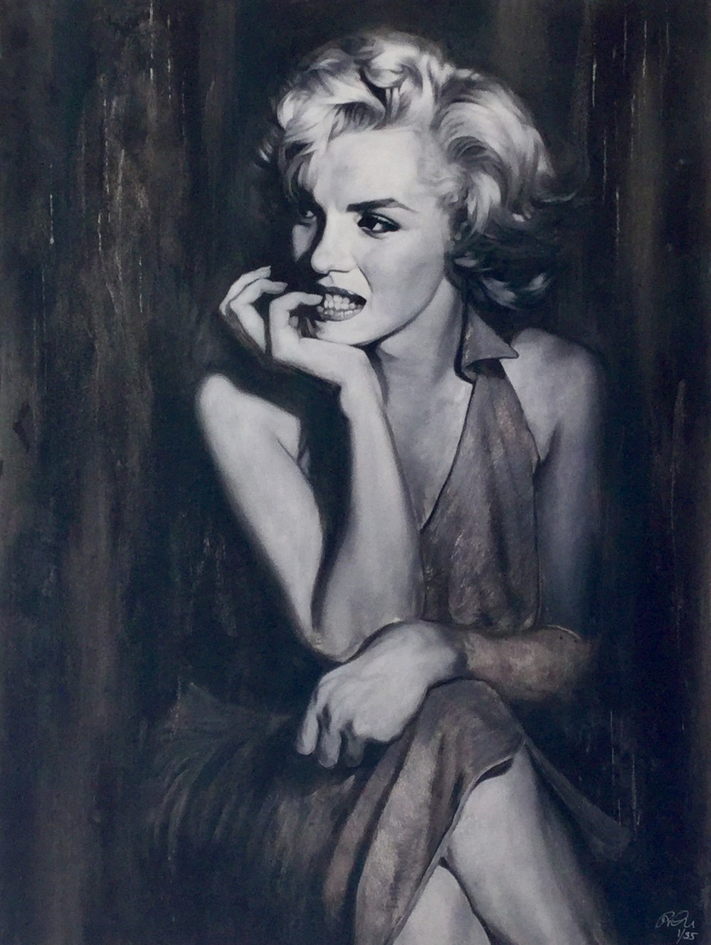 Marilyn - Silver Screen by Bob Goldsborough