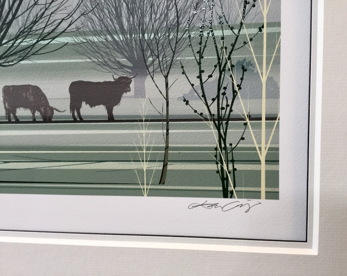 Misty Morning by Dan Crisp Misty Morning by Dan Crisp, Animals | Landscape