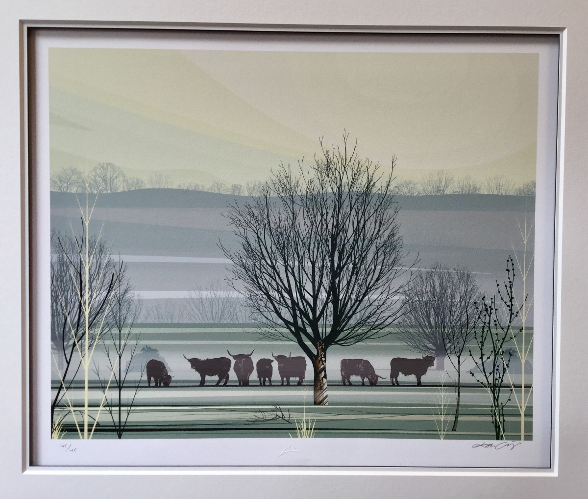 Misty Morning by Dan Crisp Misty Morning by Dan Crisp, Animals | Landscape