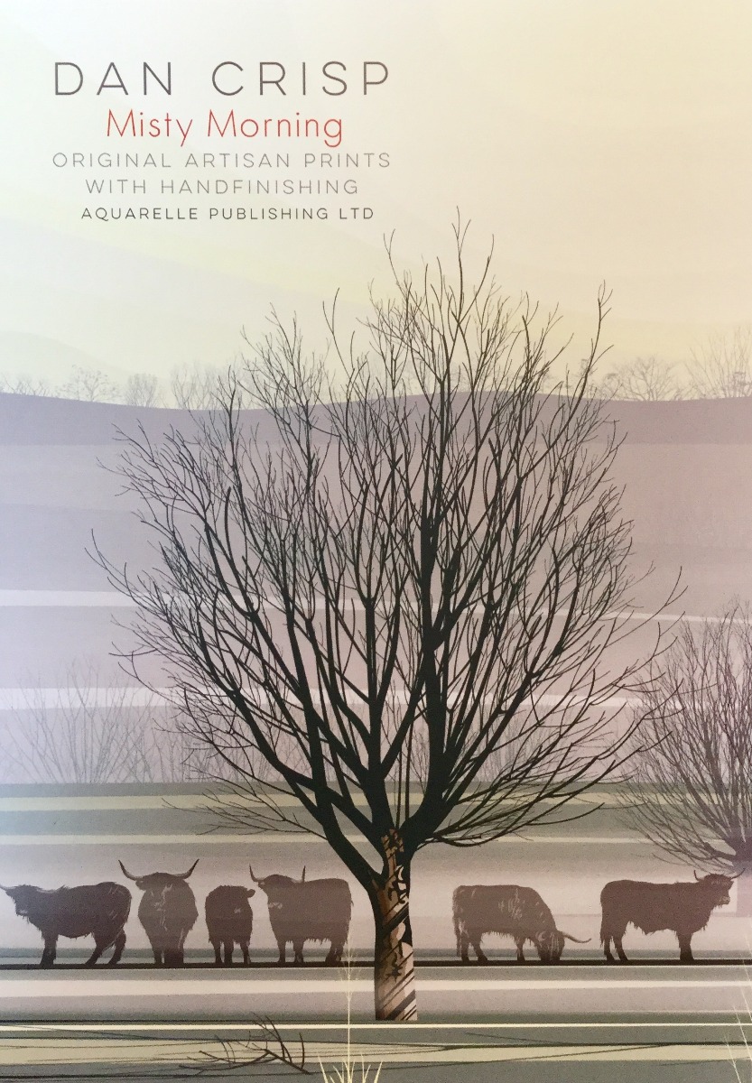 Misty Morning by Dan Crisp Misty Morning by Dan Crisp, Animals | Landscape