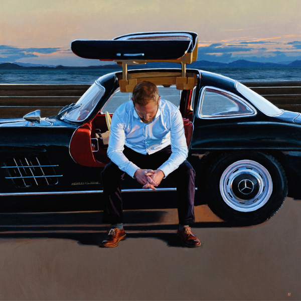 Pit Stop II by Iain Faulkner, Transport | Figurative | Nostalgic