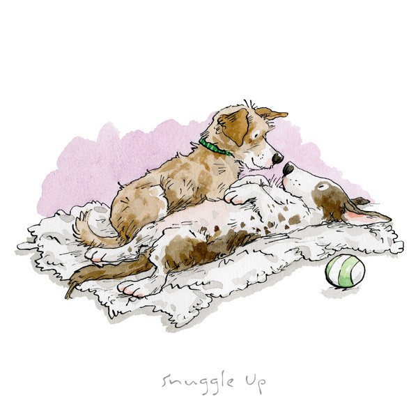 Snuggle Up by Anita Jeram, Dog | Love | Animals