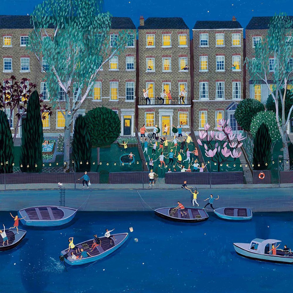 Party in the Terrace by Jenni Murphy, Water