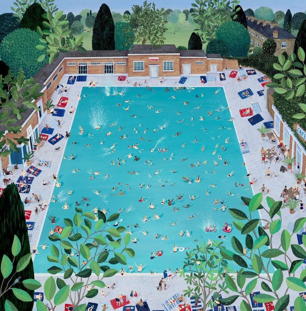 Brockwell Lido by Jenni Murphy