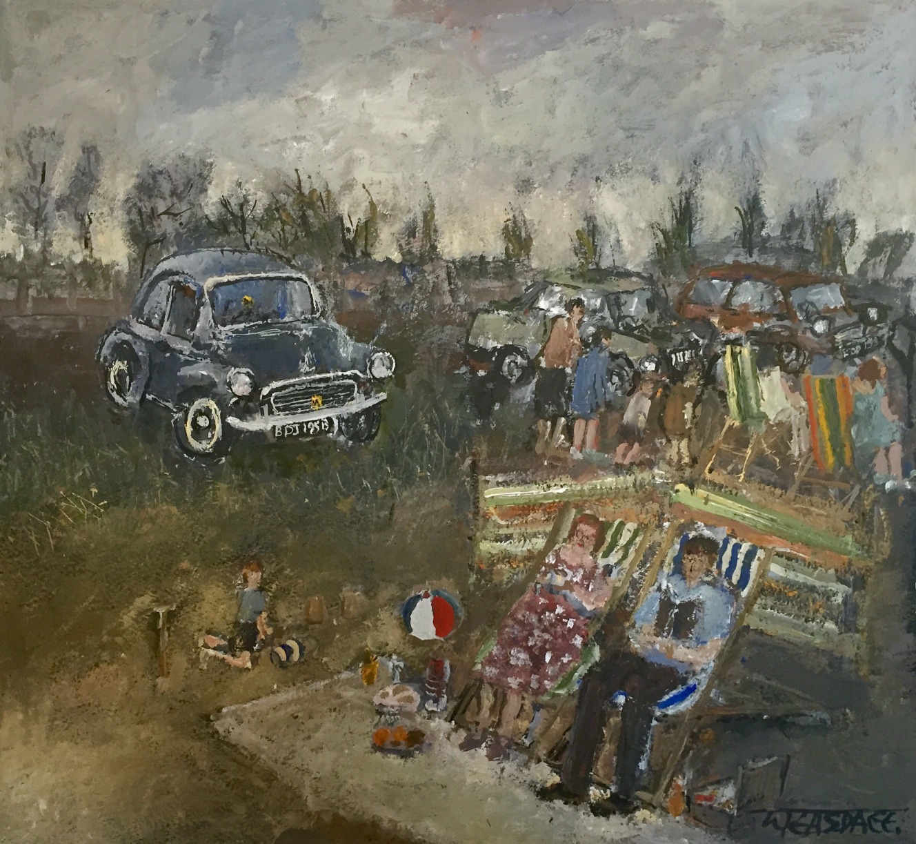 A Family Day Out by Malcolm Teasdale, Family | Nostalgic | Northern