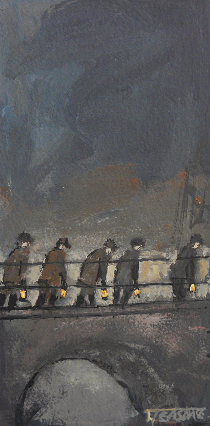 Heading to the Gantry by Malcolm Teasdale, Mining | Northern | Nostalgic