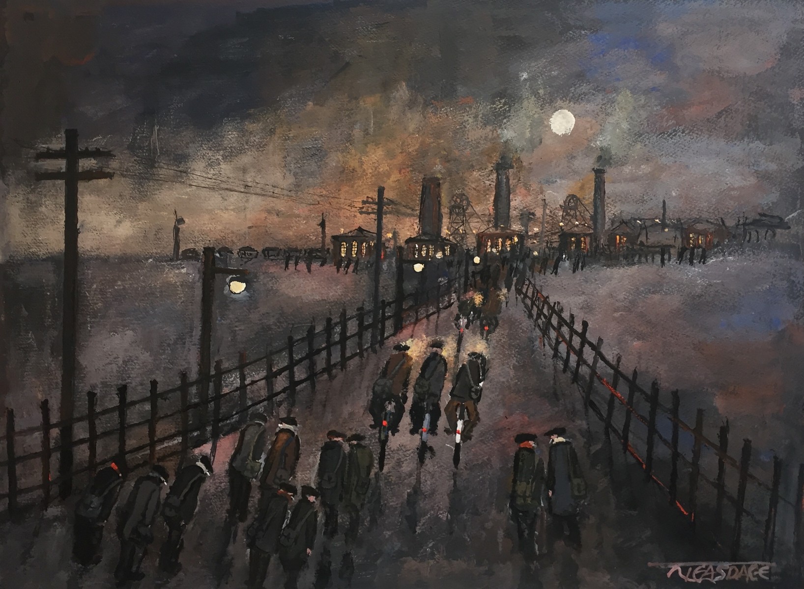 Bike Lights by Malcolm Teasdale