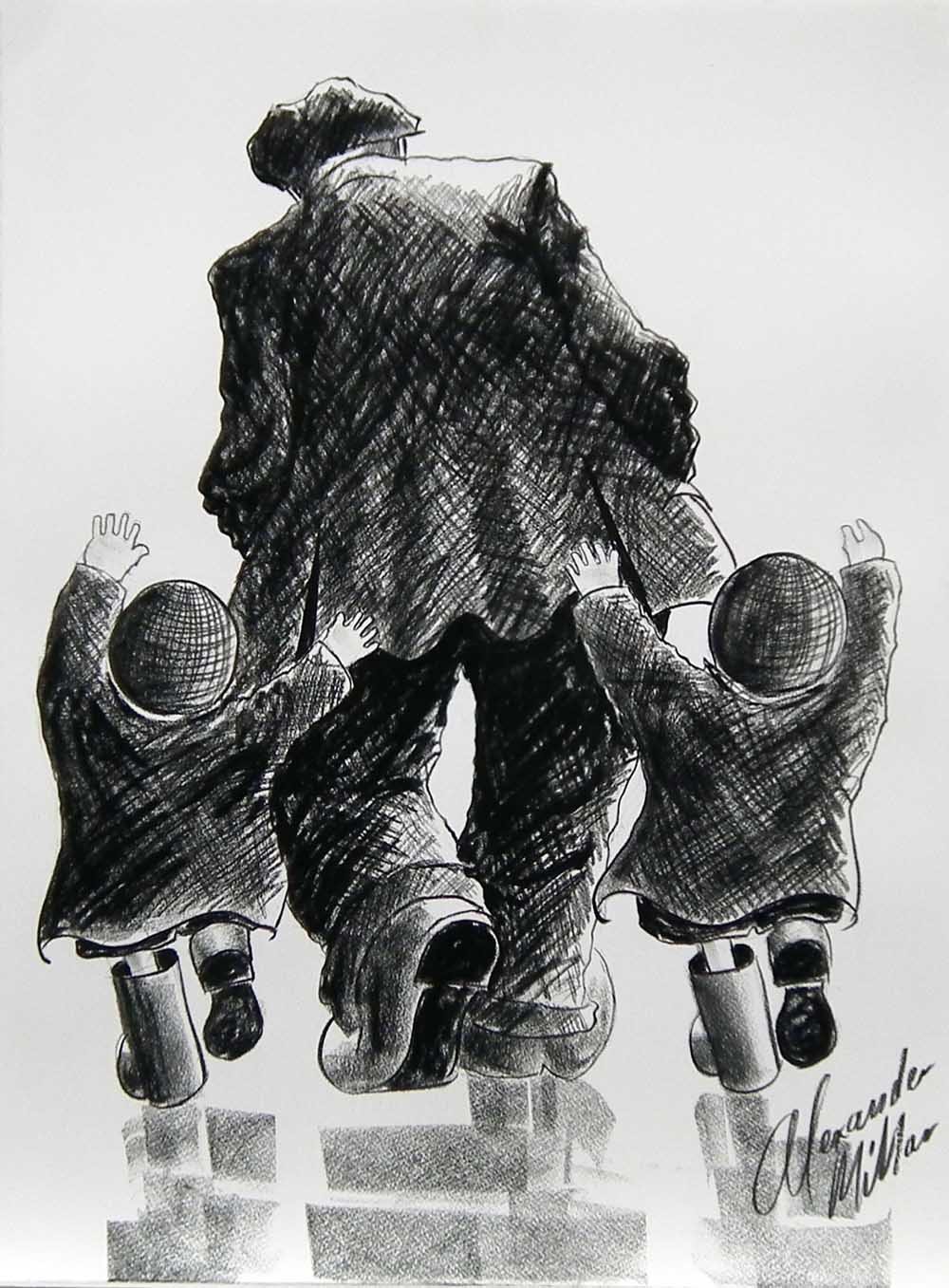 Just so excited by Alexander Millar, Northern | Nostalgic | Children | Family | Gadgie