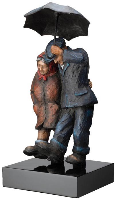 Together Forever by Alexander Millar, Sculpture | Nostalgic | Northern | Couple | Rare | Customer Sale