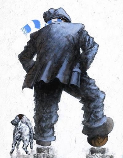 Up the City by Alexander Millar, Nostalgic | Northern | Gadgie | Football