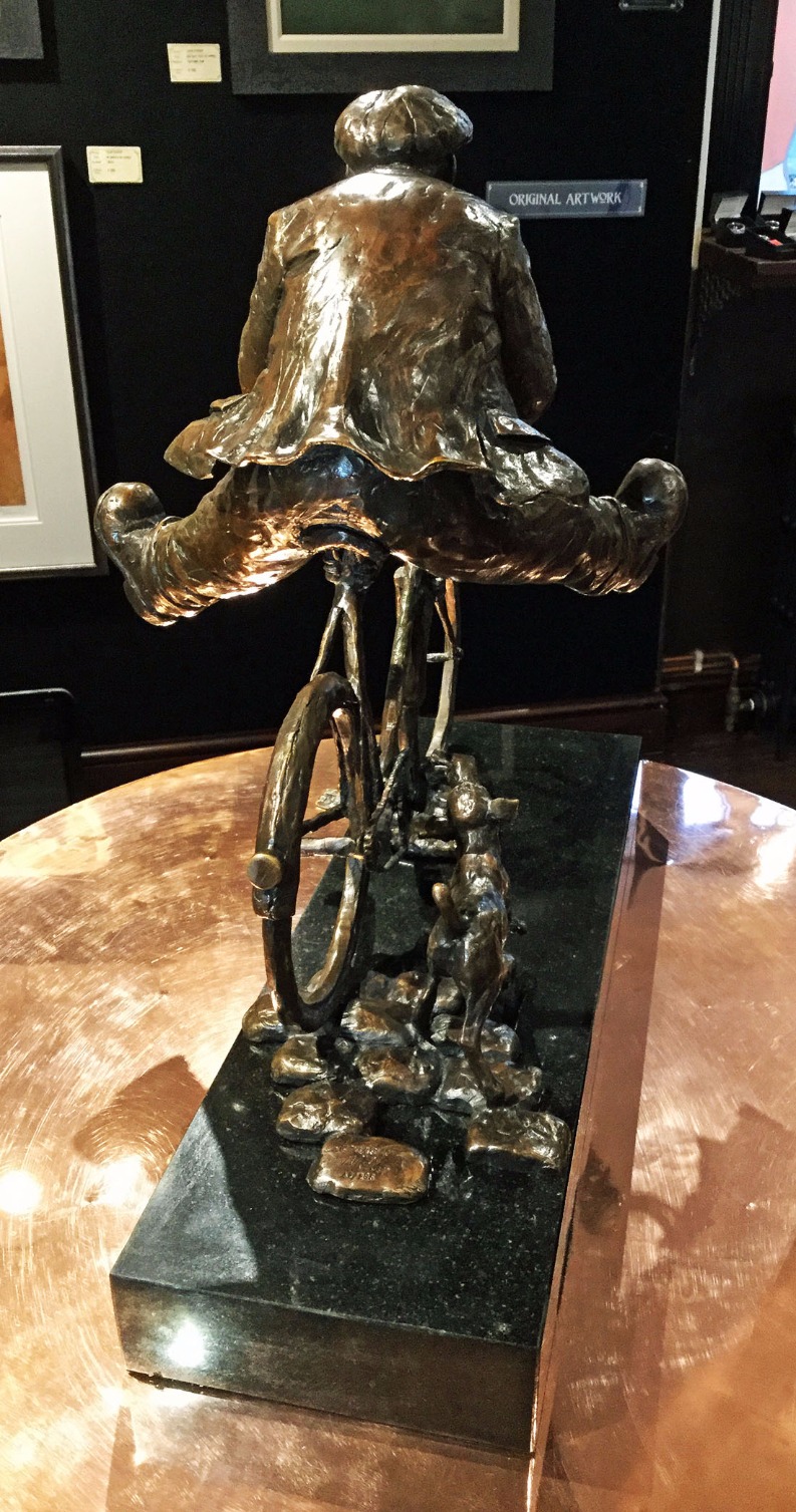 Wheeee! by Alexander Millar, Sculpture | Dog | Northern | Nostalgic | Gadgie