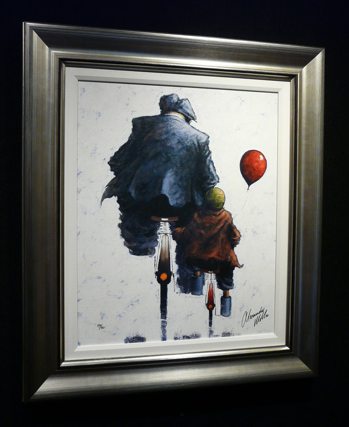 Wait for Me by Alexander Millar, Gadgie | Northern | Nostalgic | Children | Figurative