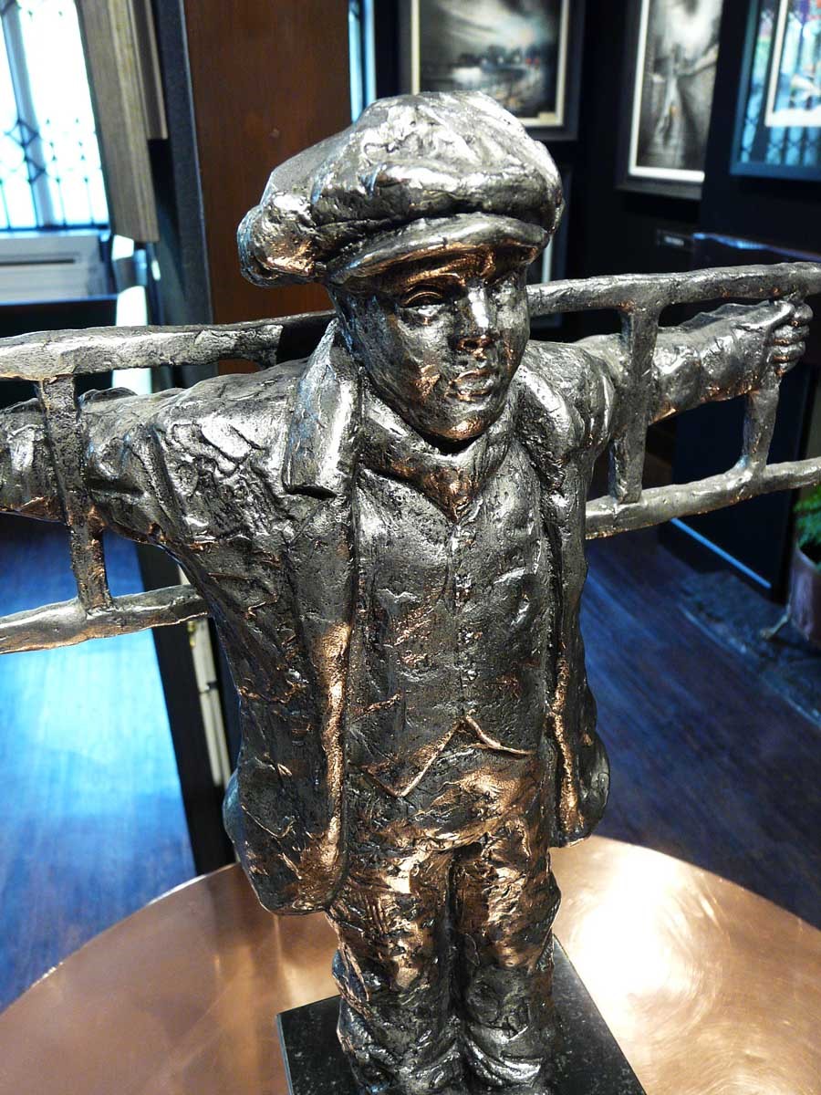 The Angel (Stainless Steel) by Alexander Millar, Gadgie | Sculpture | Rare