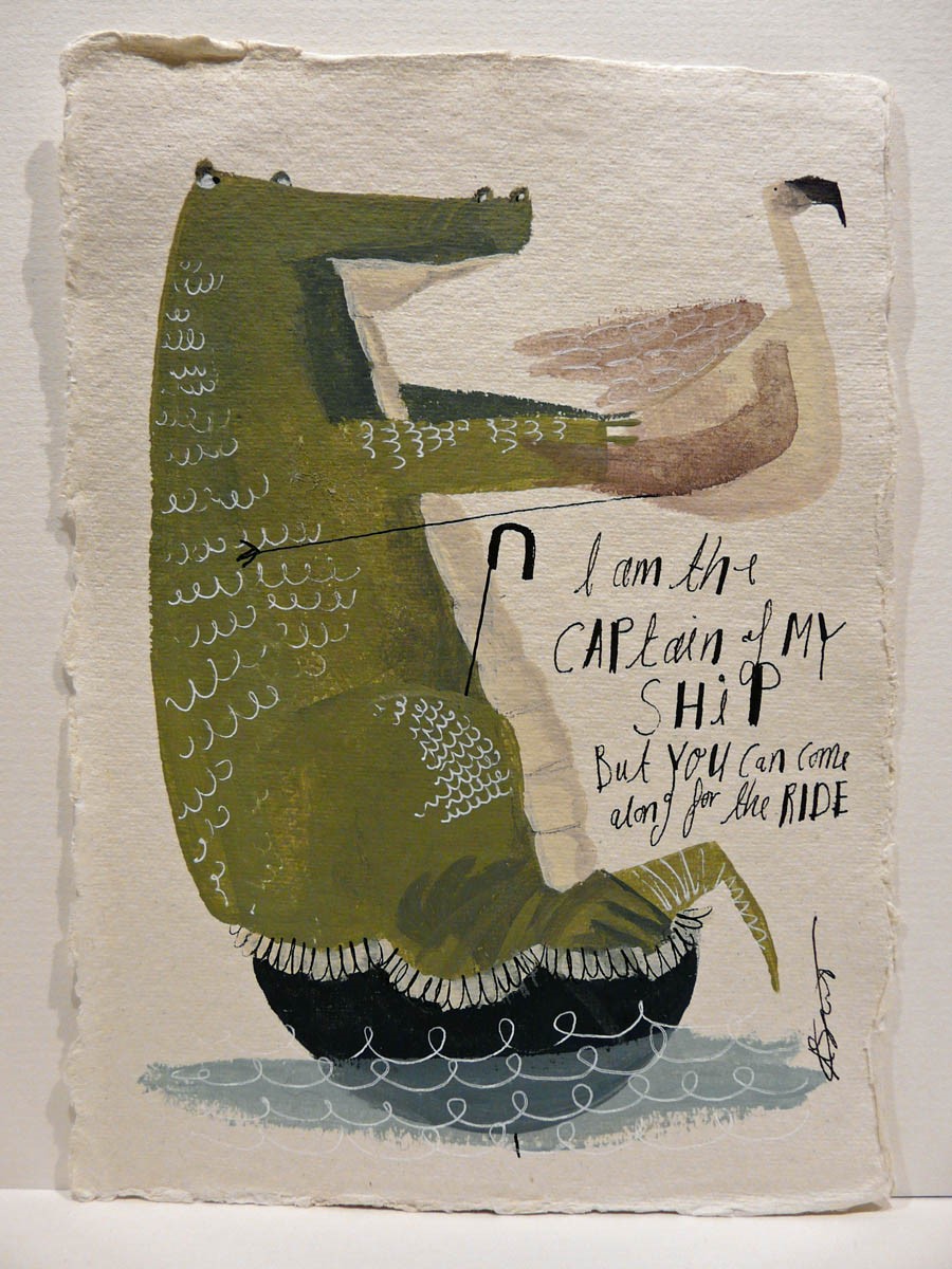 I am the Captain.... by Angela Smyth, Illustrative | Bird | Water