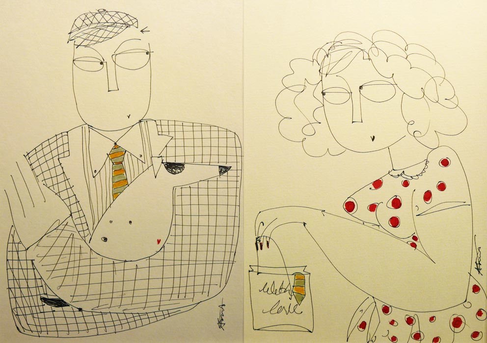 With Love by Angela Smyth, Dog | Romance | Love | Illustrative