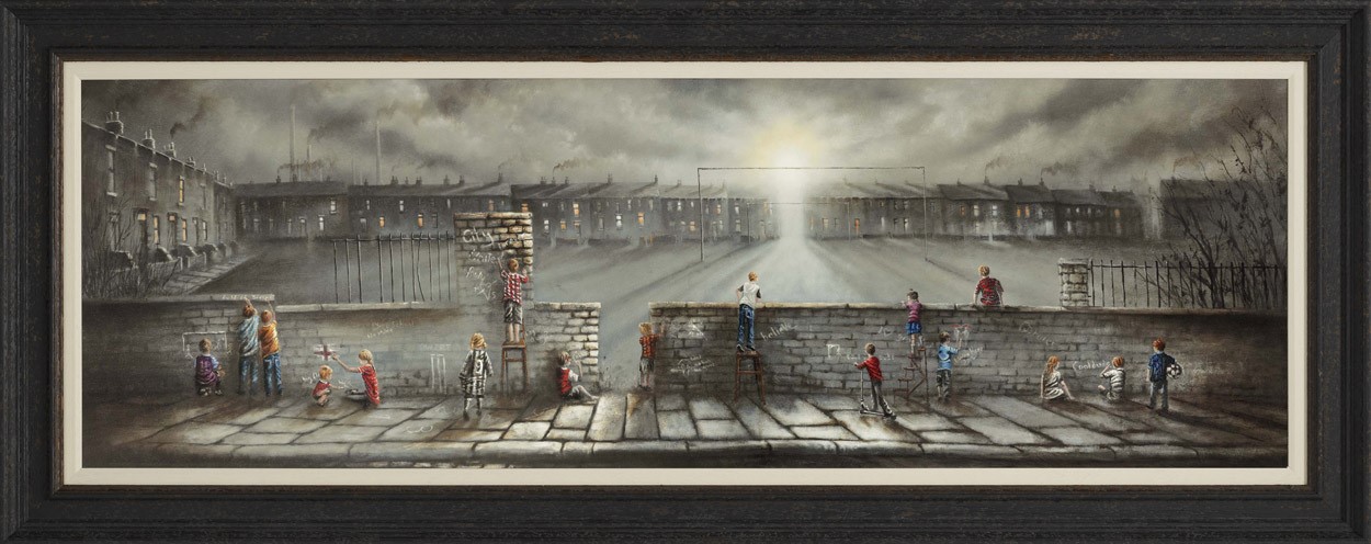 Field of Dreams by Bob Barker, Children | Nostalgic | Northern | Football