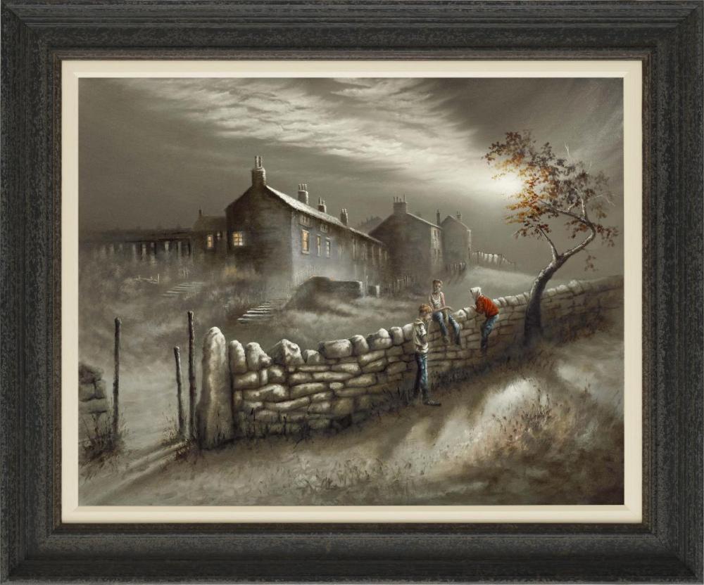 Crafty Fag by Bob Barker, Northern | Nostalgic | Industrial | Landscape | Figurative | Local