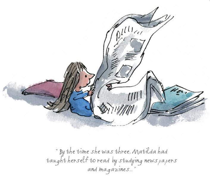 By the Time She was Three by Sir Quentin Blake