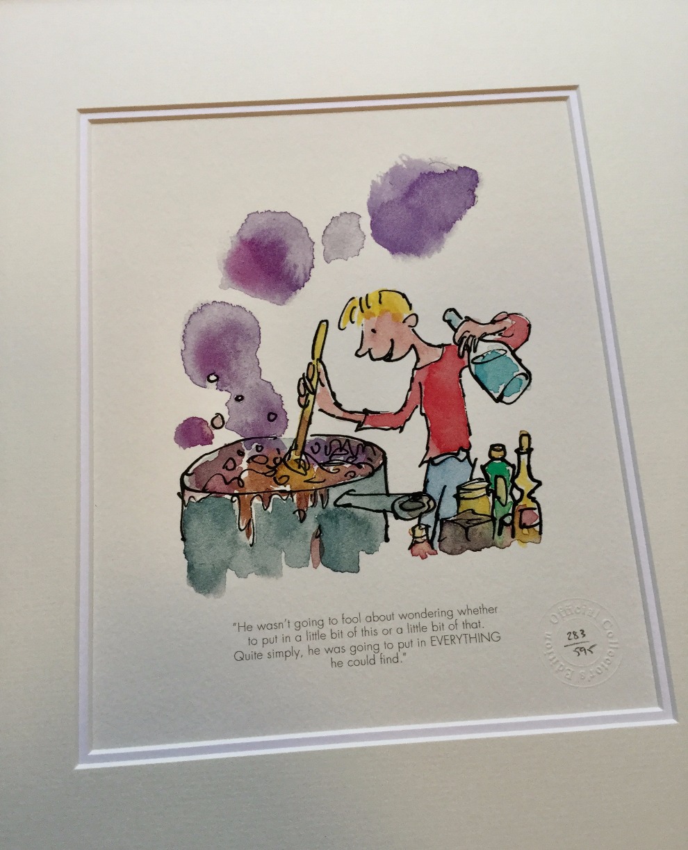He Put in Everything he Could Find by Quentin Blake He Put in Everything he Could Find by Quentin Blake, Children | George | Marvellous | Medicine