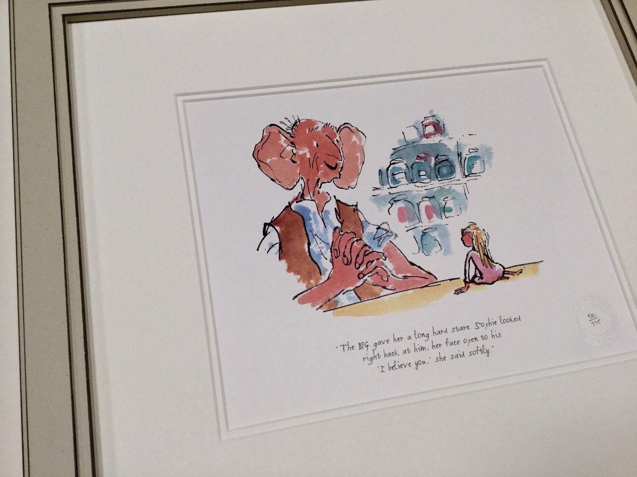 The BFG gave her a Long Hard Stare by Quentin Blake, Children | BFG