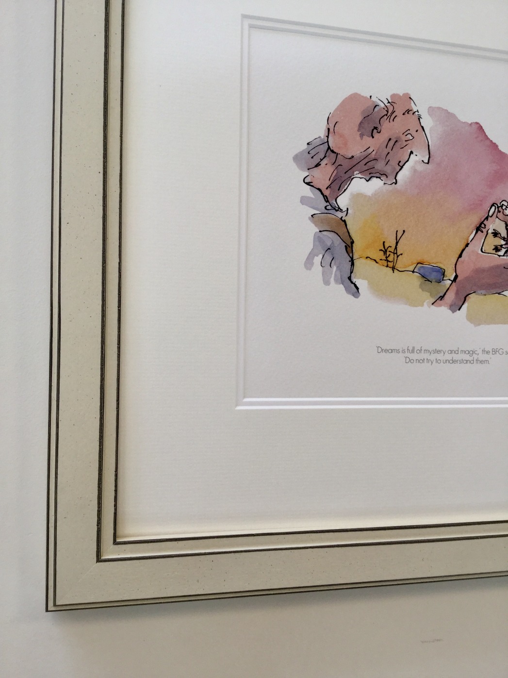 Dreams is Full of Mystery and Magic by Quentin Blake Dreams is Full of Mystery and Magic by Quentin Blake, dahl | Book | Children | Film | Nostalgic