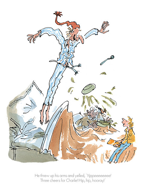 Three Cheers for Charlie! by Quentin Blake Three Cheers for Charlie! by Quentin Blake, dahl | Children | Film | Book | Nostalgic