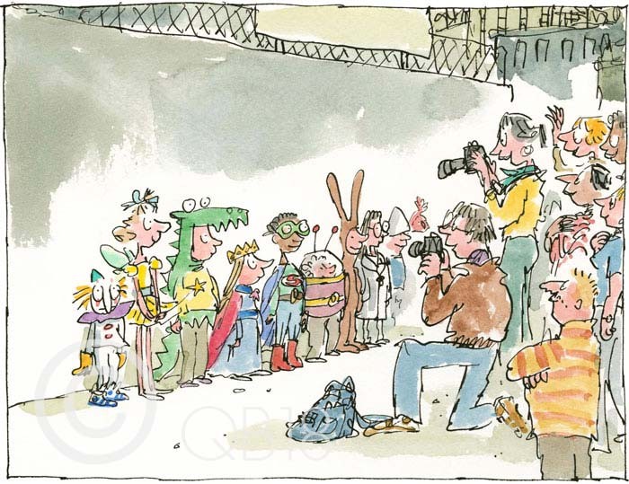 School Fancy Dress by Quentin Blake, Children | Illustrative