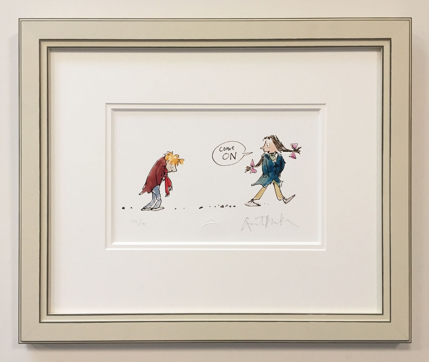 (Signed) - Simpkin Slow by Quentin Blake, Children | Illustrative | Family