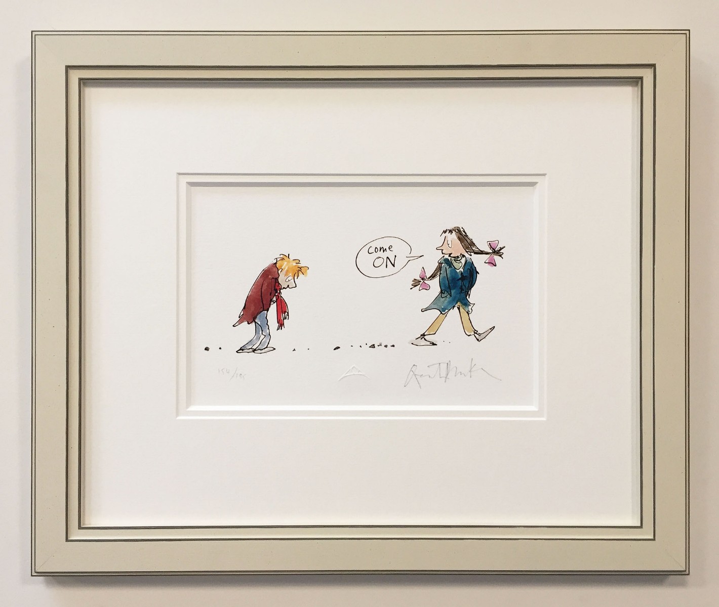 (Signed) - Simpkin Slow by Sir Quentin Blake