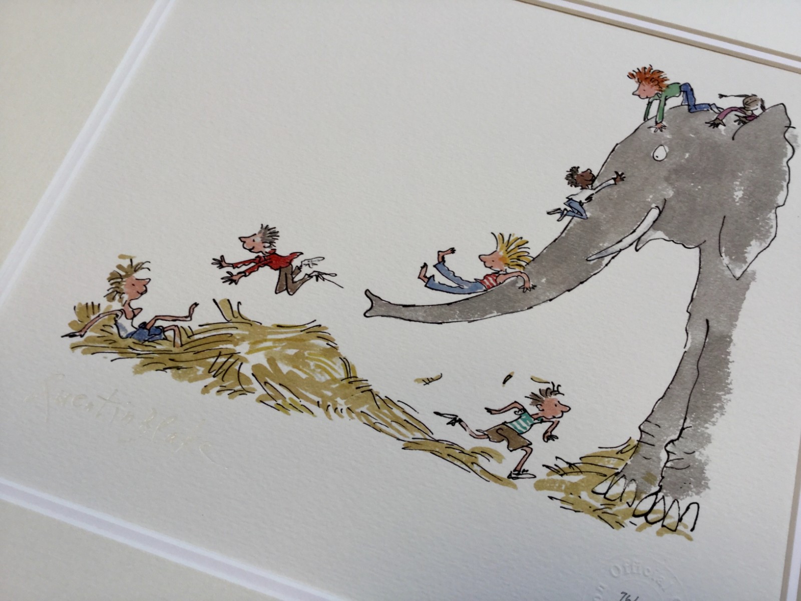 It's Large and Grey and Lots of Fun by Quentin Blake, Children